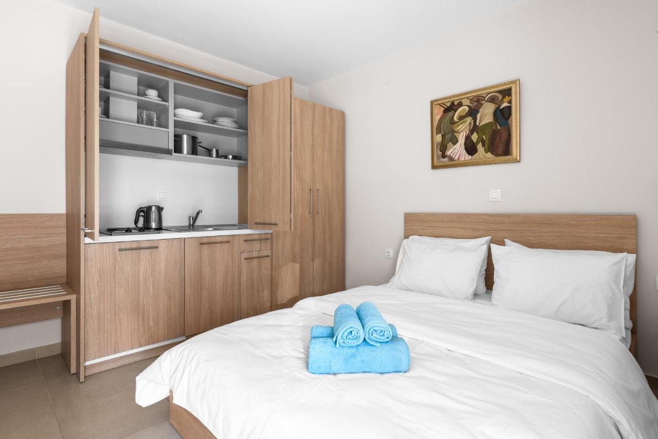 דירות Olympiakí Aktí Blue Flag, Nilie Hospitality Mgmt מראה חיצוני תמונה