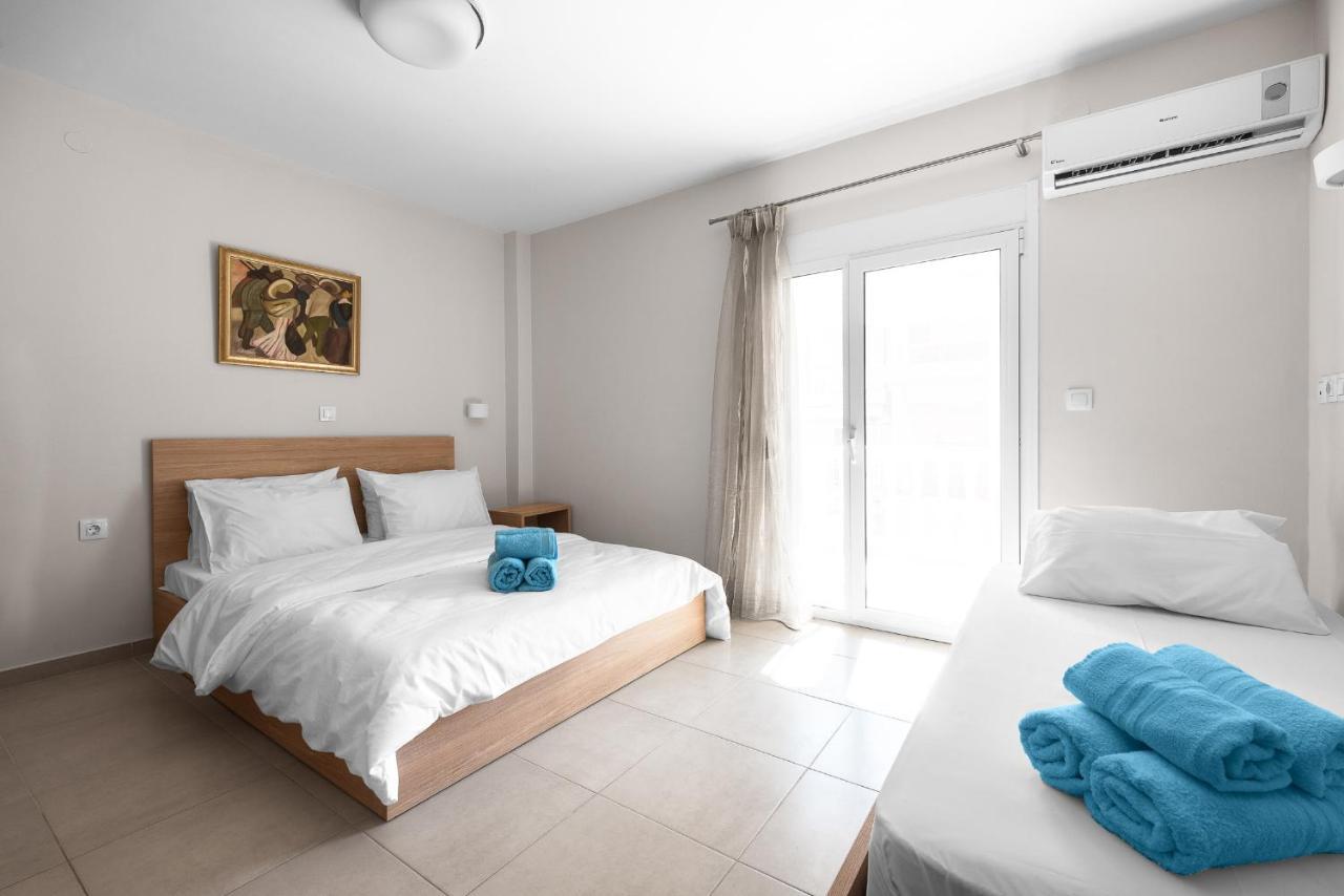 דירות Olympiakí Aktí Blue Flag, Nilie Hospitality Mgmt מראה חיצוני תמונה